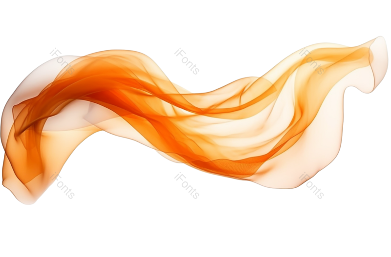 线条图片,缎带元素,围巾PNG,丝巾免抠素材